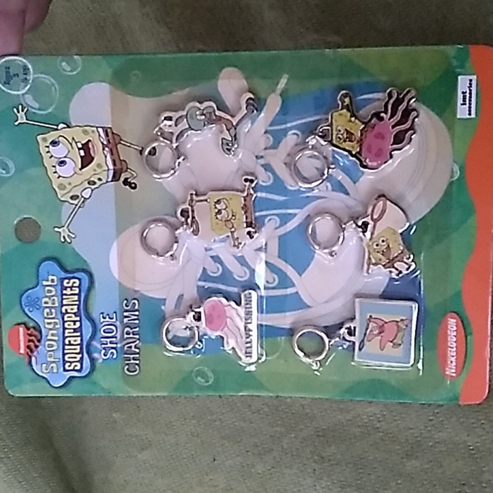 Vintage Spongebob Squarepants Shoe Charms